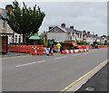 June 2016 roadworks, Caerphilly Road, Cardiff