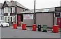 Wheelie bins, Harrow Road, Newport