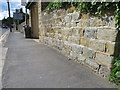 Roadside wall in High Street, Burniston