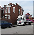 Euro Foods Group lorry in Newport