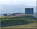 The approach to the Clackmannanshire Bridge