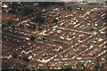 Terraces east of Sincil bank, Lincoln: aerial 2016