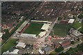 Lincoln, Sincil Bank football stadium: aerial 2016