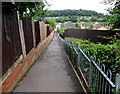 Footpath into the Treberth Estate, Newport