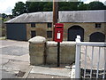 Elizabeth II postbox, Leet Bridge. Coldstream