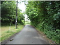 Minor road towards Dryburgh Abbey 