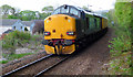 Engineering train near Inverkip station