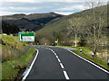 SN7681 : A44 Mountain Road towards Llangurig by David Dixon
