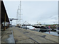NS2975 : Super yachts at James Watt Dock Marina by Thomas Nugent