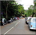 On-street parking, Cambridge Road, Bournemouth