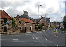 SK4685 : Road Junction in Aston by Jonathan Clitheroe