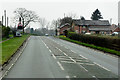 A49 Approaching Crossroads at Chapelhouse Farm