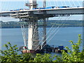 NT1280 : Base of the north tower of the Queensferry Crossing by Mat Fascione