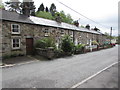 Row of stone houses, Heol Giedd, Cwmgiedd