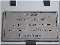 TL2796 : St Mary, Whittlesey: memorial (4) by Basher Eyre