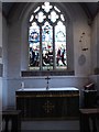 TL1997 : St Margaret, Fletton: altar by Basher Eyre