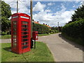 Lodge Lane, Telephone Box & The Street Postbox