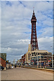 SD3035 : Blackpool : Promenade by Lewis Clarke