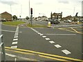 Cycle superhighway, Woodhall Lane roundabout