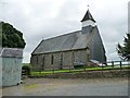 Llanwyddelan church from the north-west