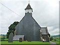 SJ0801 : West end, St Gwyddelan's Church, Llanwyddelan by Christine Johnstone