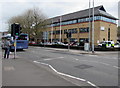 Pelican crossing to Neath Police Station