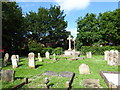 TF2006 : St Bartholomew, Newborough: churchyard by Basher Eyre