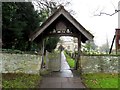 The lychgate to All Saints