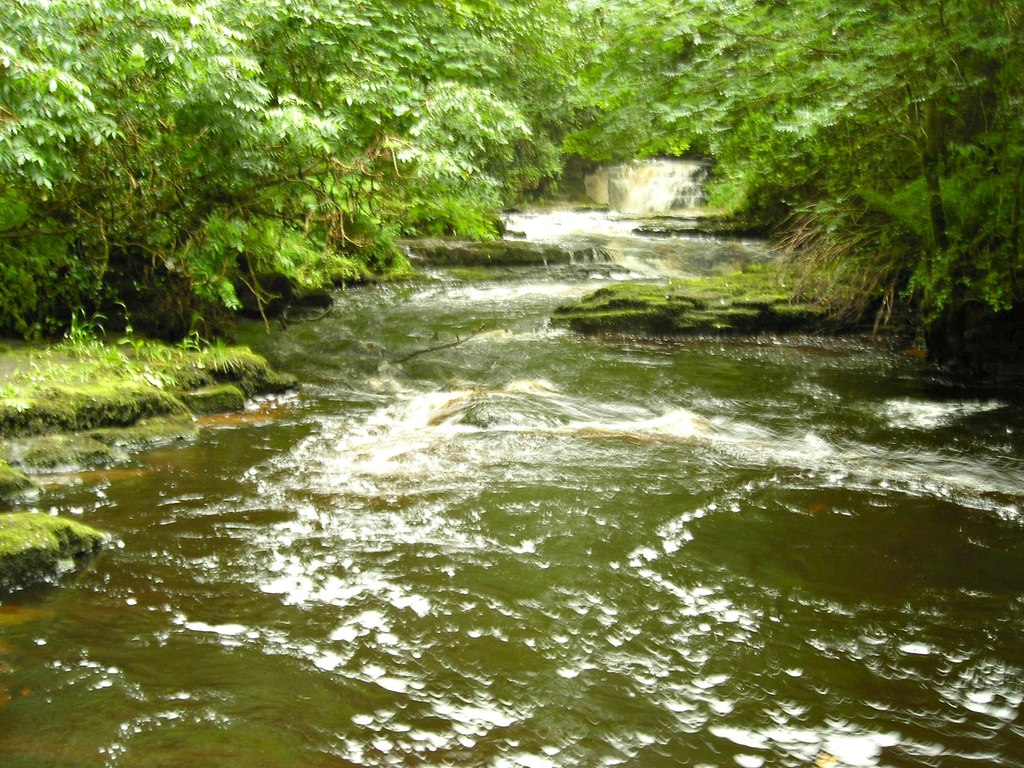 Clare River in the Clare Glens © Antony Dixon :: Geograph Britain and ...