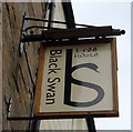 Sign for the Black Swan, Alnwick