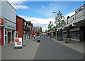 Pedestrianised Bell Street, Wigston