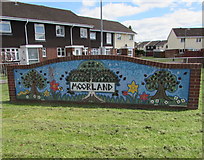 ST3487 : Moorland Mural, Newport by Jaggery