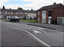 ST3487 : Arthur Bliss Road speed bumps, Alway, Newport by Jaggery