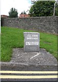J0406 : Stone commemorating 50 years of the work of Co Louth Civil Defence by Eric Jones