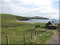 Looking down to Sandwick Bay