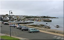 SH3793 : Cemaes harbour by Richard Hoare