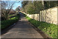 Boundary wall, Slape Manor