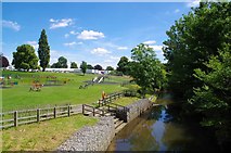 TL6907 : River Can in Admiral's Park by Glyn Baker