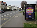 BT advert on a Gloucester Road bus shelter, Cheltenham