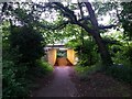 Redhill: approaching the subway on bridleway O14