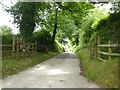 Access road to Trehele Farm