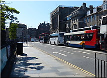 NT2473 : Buses and coaches on Princes Street, Edinburgh by Mat Fascione