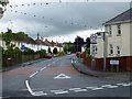 Dark skies over Rodgers Villas, Omagh