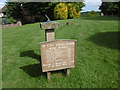 Memorial in Hernhill Churchyard