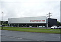 Porsche dealership on Queens Drive