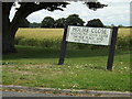 Holme Close sign