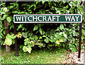 Witchcraft Way (road sign)