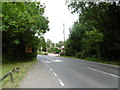 The A262 crosses the line of the former Hawkhurst branch