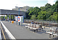 Platform at Hanger Lane Station