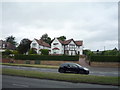 Large houses on the A52